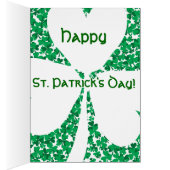 St. Patrick's Day Shamrocks Cards (Inside (Right))