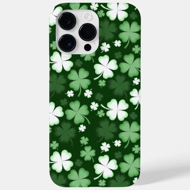 St. Patrick's Day Shamrocks Case-Mate iPhone Case (Back)