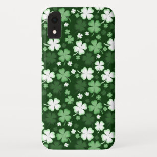 St. Patrick's Day Shamrocks iPhone XR Case