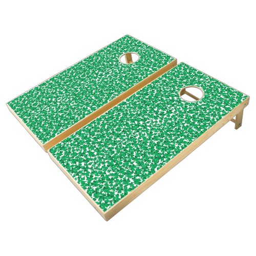 St Patricks Day Shamrocks Cornhole Set