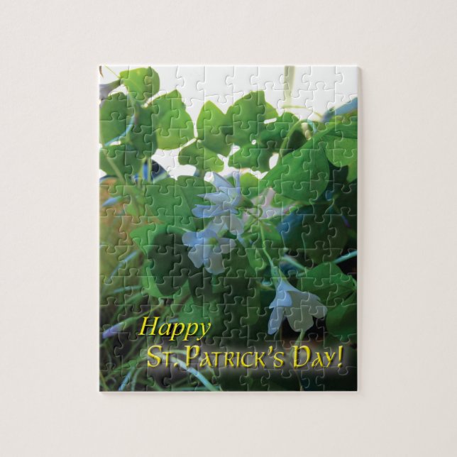 St.Patrick's Day Shamrocks Jigsaw Puzzle (Vertical)