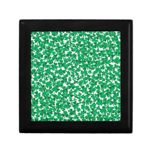 St Patrick's Day Shamrocks Keepsake Box