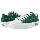 St. Patrick's Day Shamrocks Low-Top Sneakers (Pair)