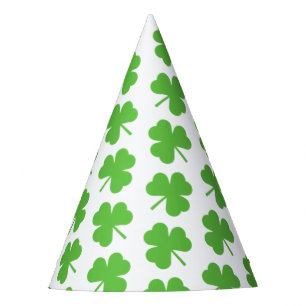 St. Patrick's Day Shamrocks Party hat