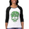 St Patricks Day Shamrocks Skull