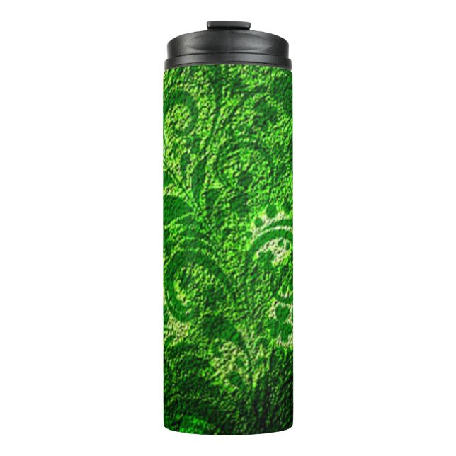 St Patrick's Day Shamrocks Thermal Tumbler (Front)