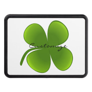 St Patrick's Day Shamrocks Thunder_Cove Hitch Cover