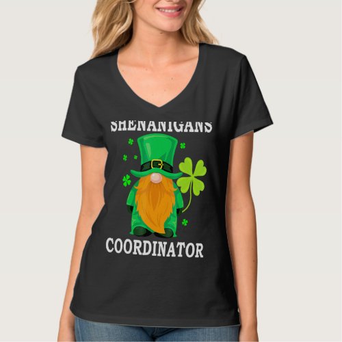 St Patricks Day Shenanigans Coordinator Teacher T_Shirt