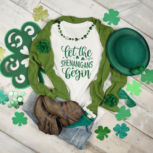 St Patricks Day Shenanigans T_Shirt