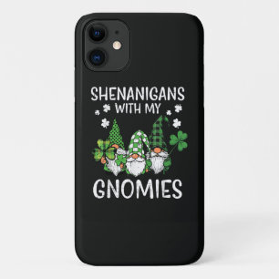 St Patricks Day Shenanigans with Gnomies Gnome iPhone 11 Case