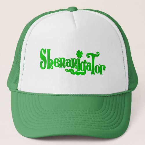St Patricks Day Shenanigator Trucker Hat