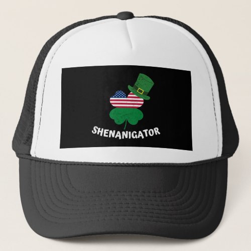 St Patricks Day Shenanigator Trucker Hat