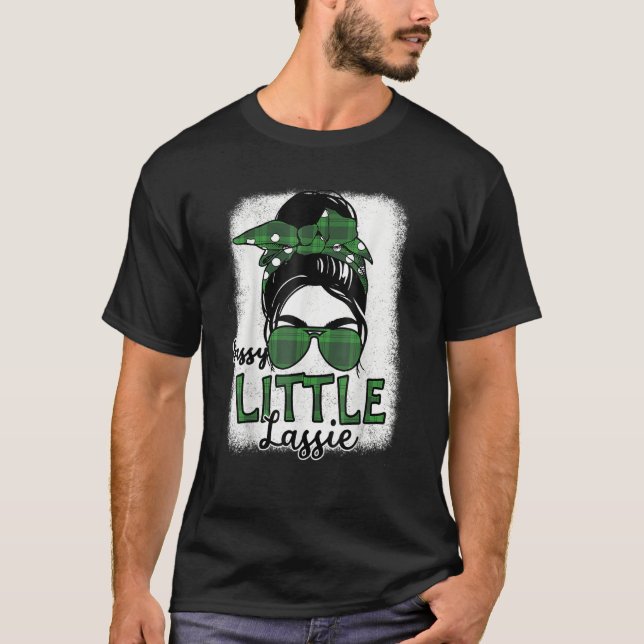 St Patricks Day Shirt Women Baby Toddler Sassy Lit (Front)