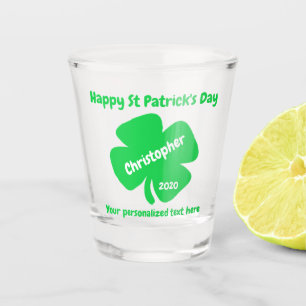 St Patrick's Day Shot Glass