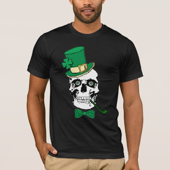 St. Patrick's Day Skull Shirt (Front)