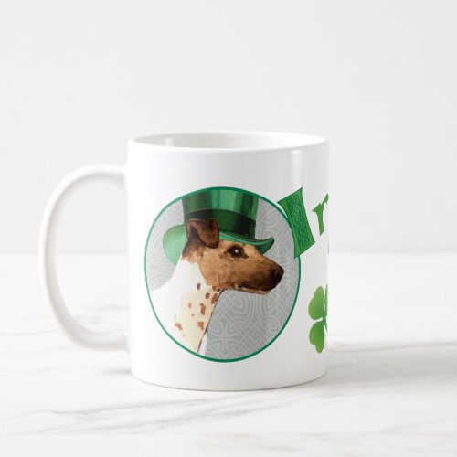 St Patricks Day Smooth Fox Terrier Coffee Mug
