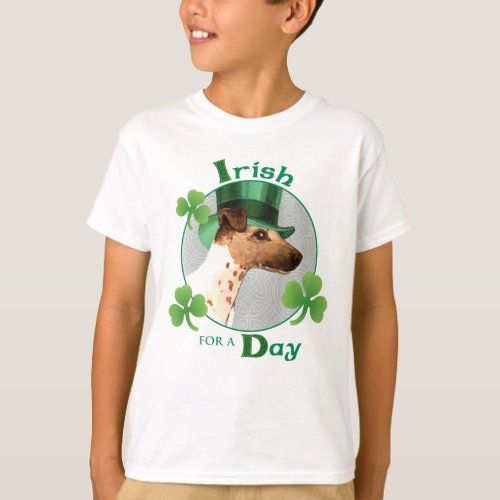 St Patricks Day Smooth Fox Terrier T_Shirt