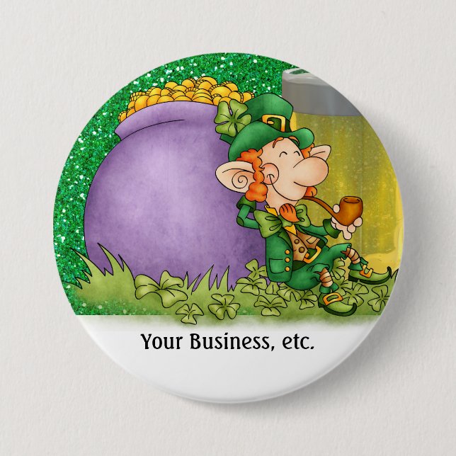 St. Patrick's Day - SRF Button (Front)