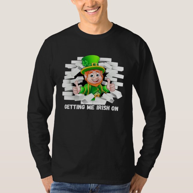 St Patricks Day  St Pattys Pixie Gnome Elfin Fay S T-Shirt (Front)
