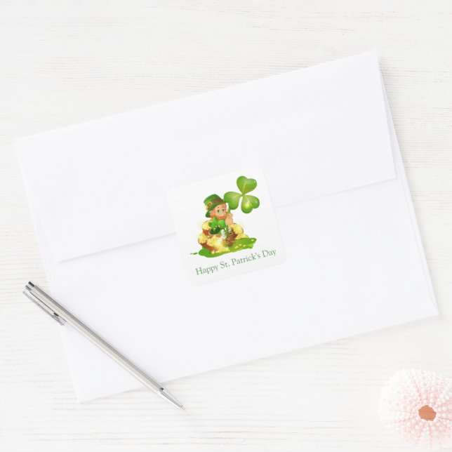 St. Patrick's Day Stickers (Envelope)