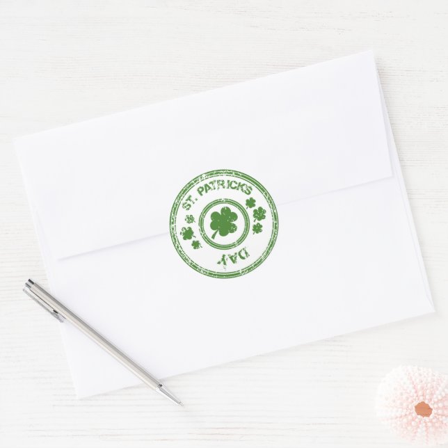 St. Patrick's Day Stickers (Envelope)