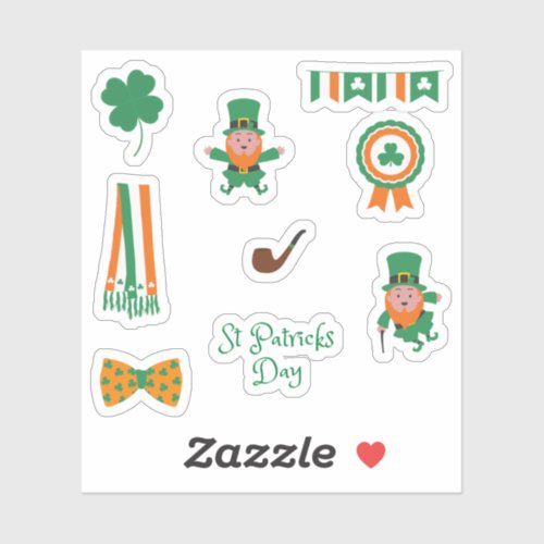 St Patricks Day Stickers