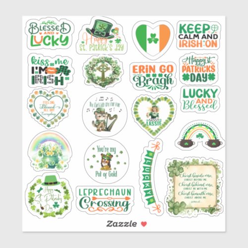 St Patricks Day Stickers