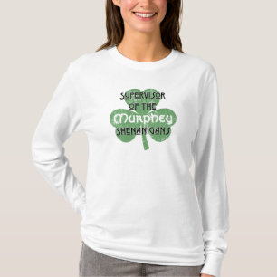 St. Patrick's Day Supervisor of the Shenanigans T-Shirt