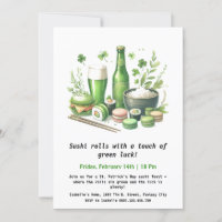 St. Patrick's Day Sushi – Rollin' in the Green!