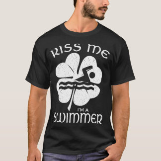 St Patricks Day Swimming for a Swimmer T-Shirt
