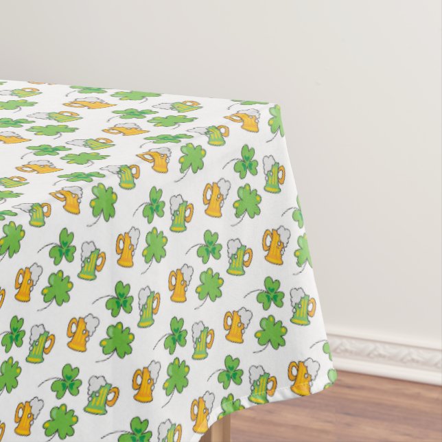 St. Patrick's Day Tablecloth (In Situ)