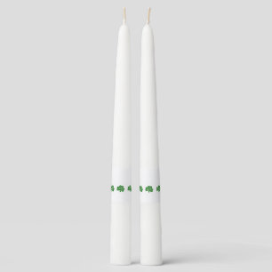 St. Patrick's Day Taper Candle