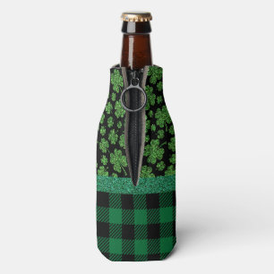 St. Patrick's Day Themed Pattern Bottle Cooler
