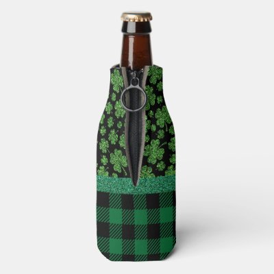  St. Patrick's Day Themed Pattern Bottle Cooler