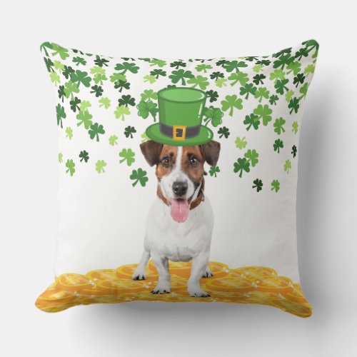 St Patricks Day Throw Pillow