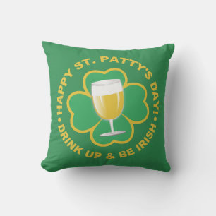 St. Patrick's Day throw pillows