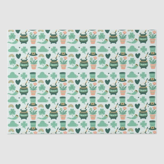 St.Patrick's day  Tissue Paper (Front)