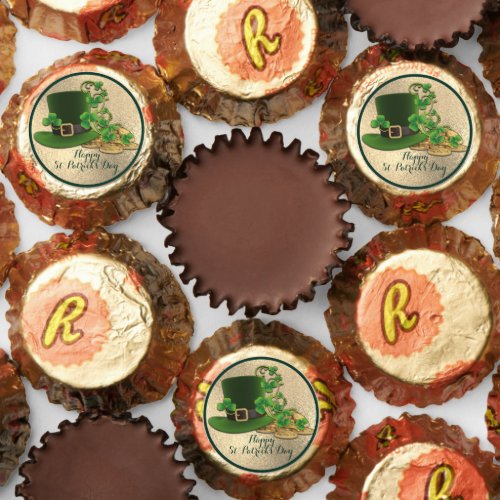 St Patricks Day Top Hat Gold  Reeses Peanut Butter Cups