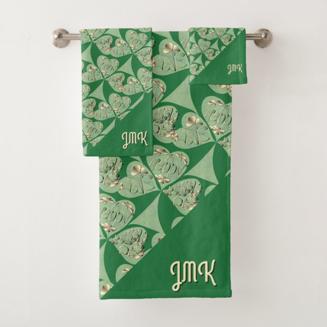 "St. Patrick's Day" Towel (Insitu)