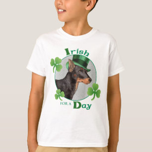 St. Patrick's Day Toy Manchester Terrier T-Shirt