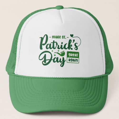 St Patricks Day Trucker Hat