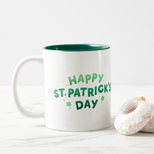 St Patricks Day Two_Tone Mug