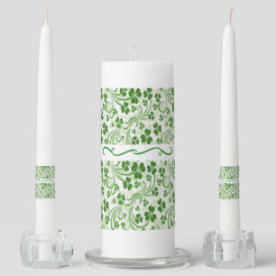 St. Patrick's Day Unity Candle Set
