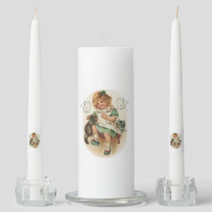 St. Patrick's Day Unity Candle Set