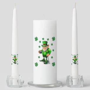 St. Patrick's Day Unity Candle Set