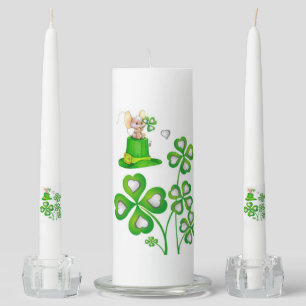 St. Patrick's Day Unity Candle Set