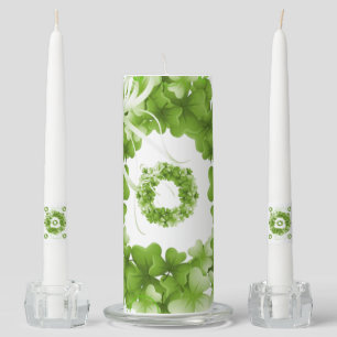 St. Patrick's Day Unity Candle Set