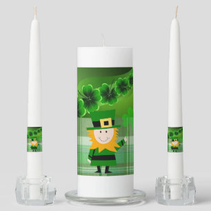St. Patrick's Day Unity Candle Set