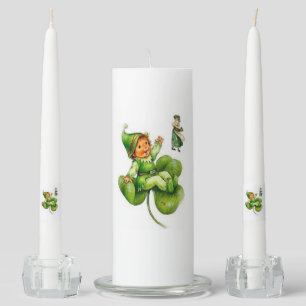 St. Patrick's Day Unity Candle Set