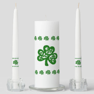 St. Patrick's Day Unity Candle Set